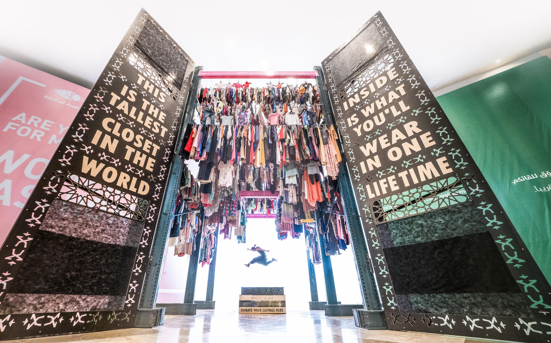 World's Tallest Closet